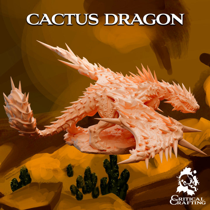 Cactus Dragon STL