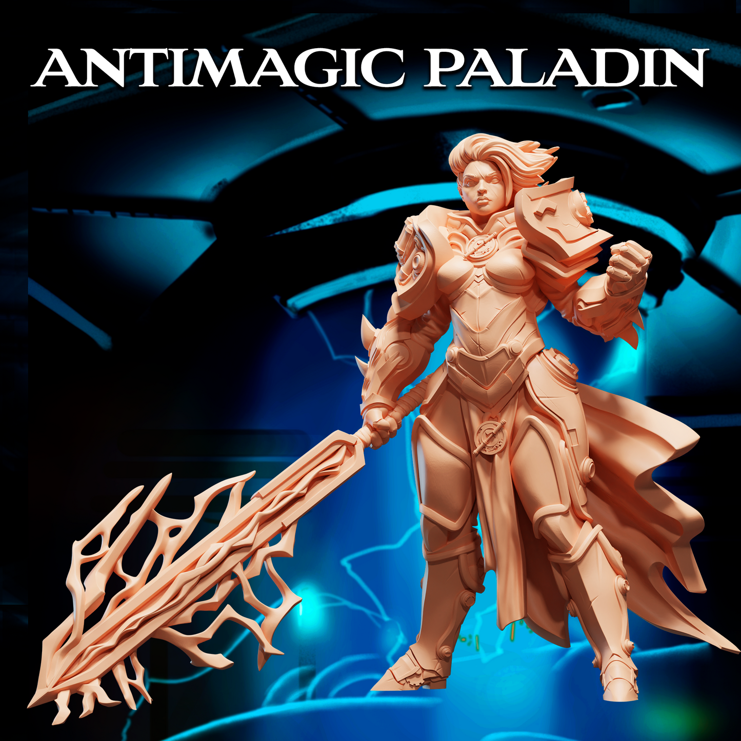 Antimagic Paladin STL