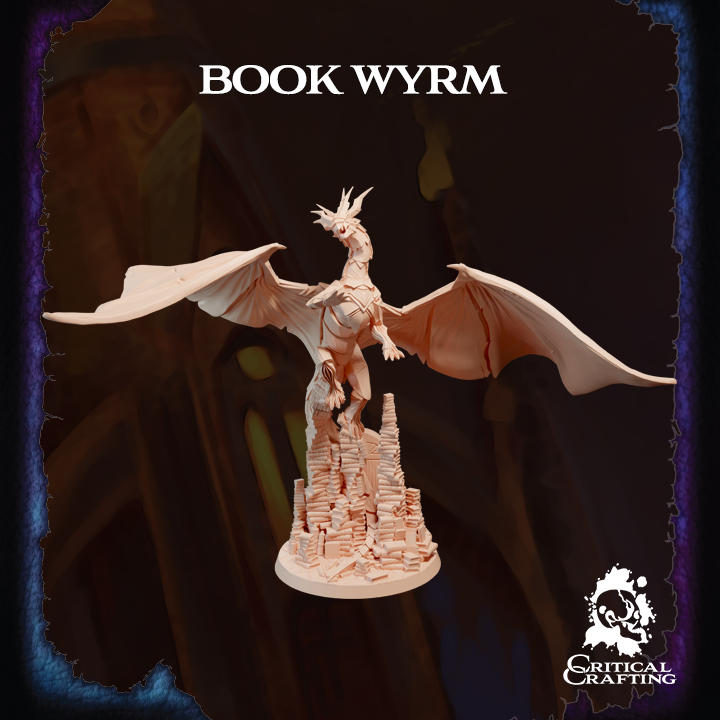 Book Wyrm STL