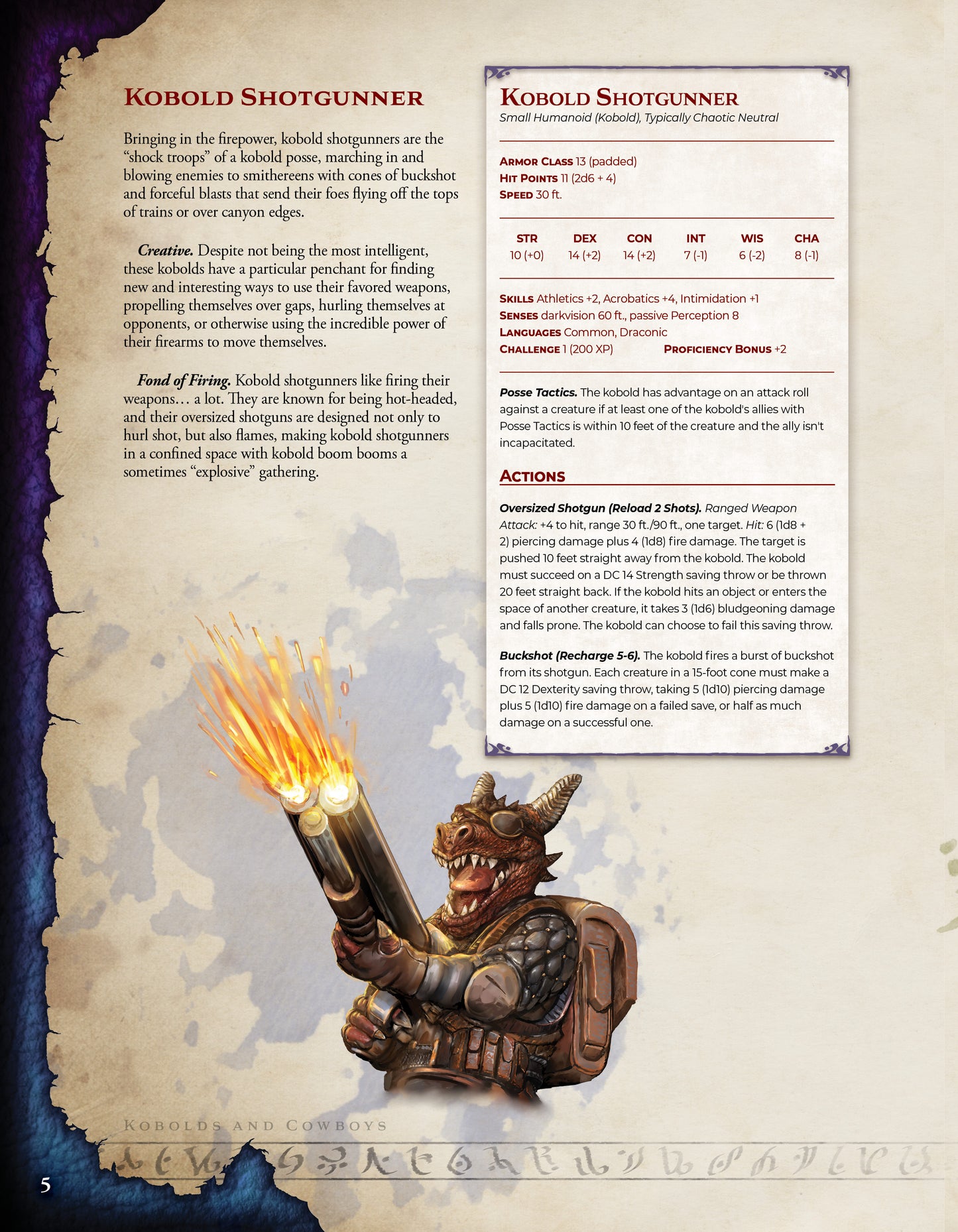 Kobolds & Cowboys Stat Bundle