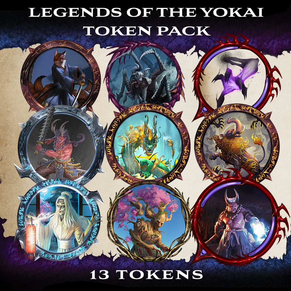 Legends of the Yokai Token Pack
