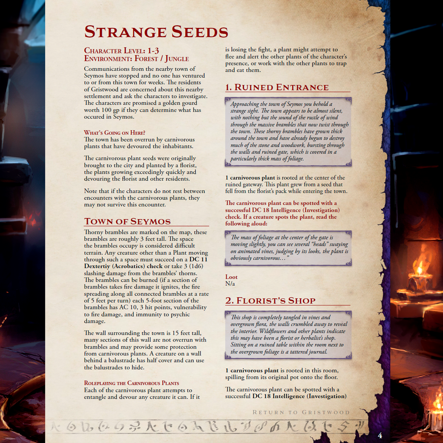 Return to Gristwood PDF