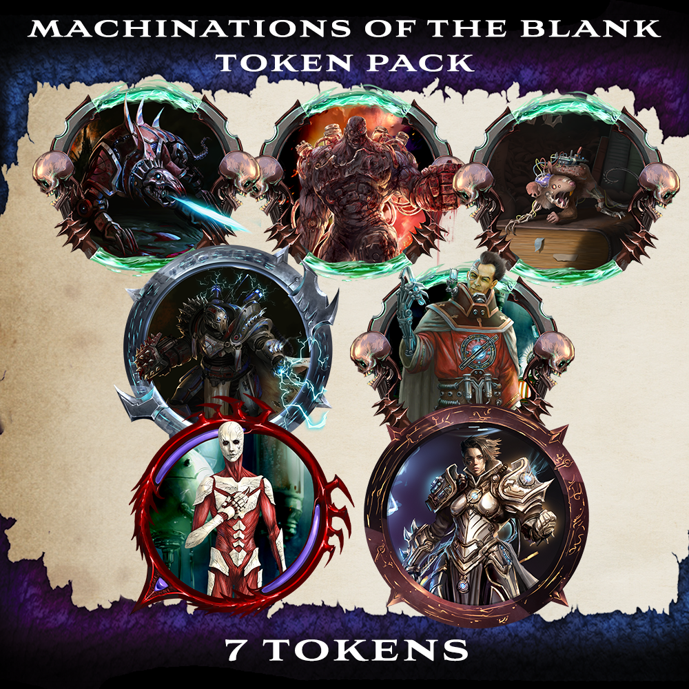 Machinations of the Blank Token Pack