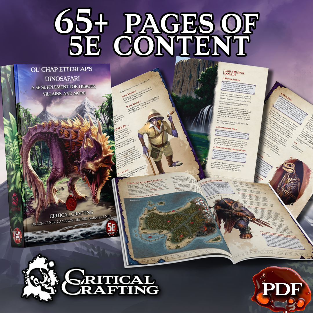 Ol' Chap Ettercap's Dinosafari PDF