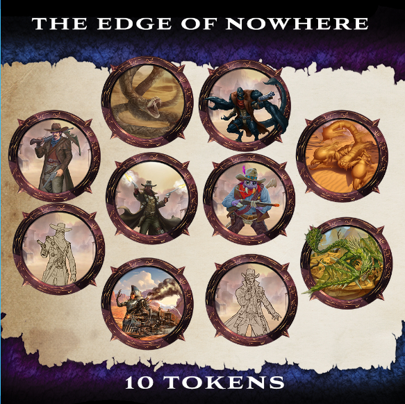 The Edge of Nowhere Token Pack