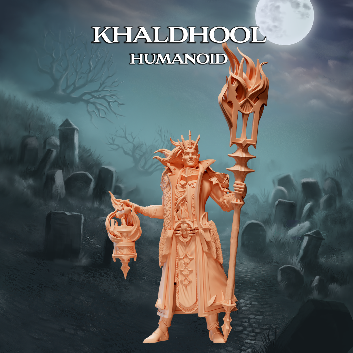 Khaldhool Human STL