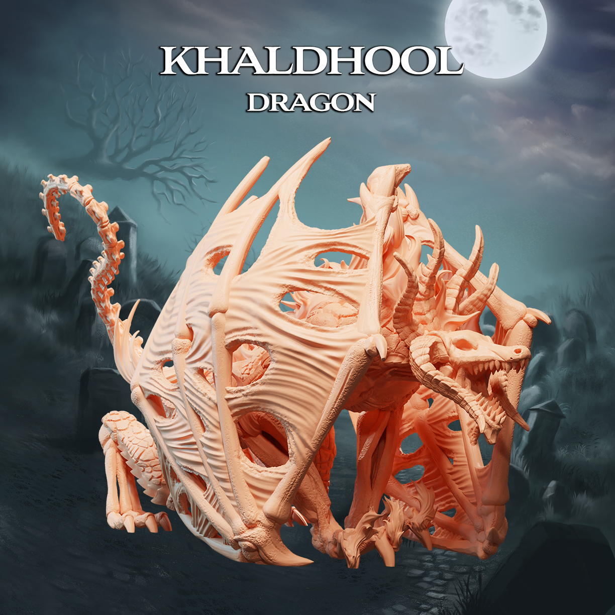 Khaldhool Dragon STL