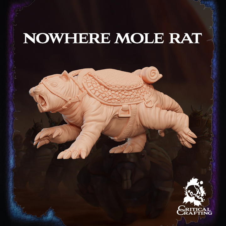 Shotgunner Rat Rider STL