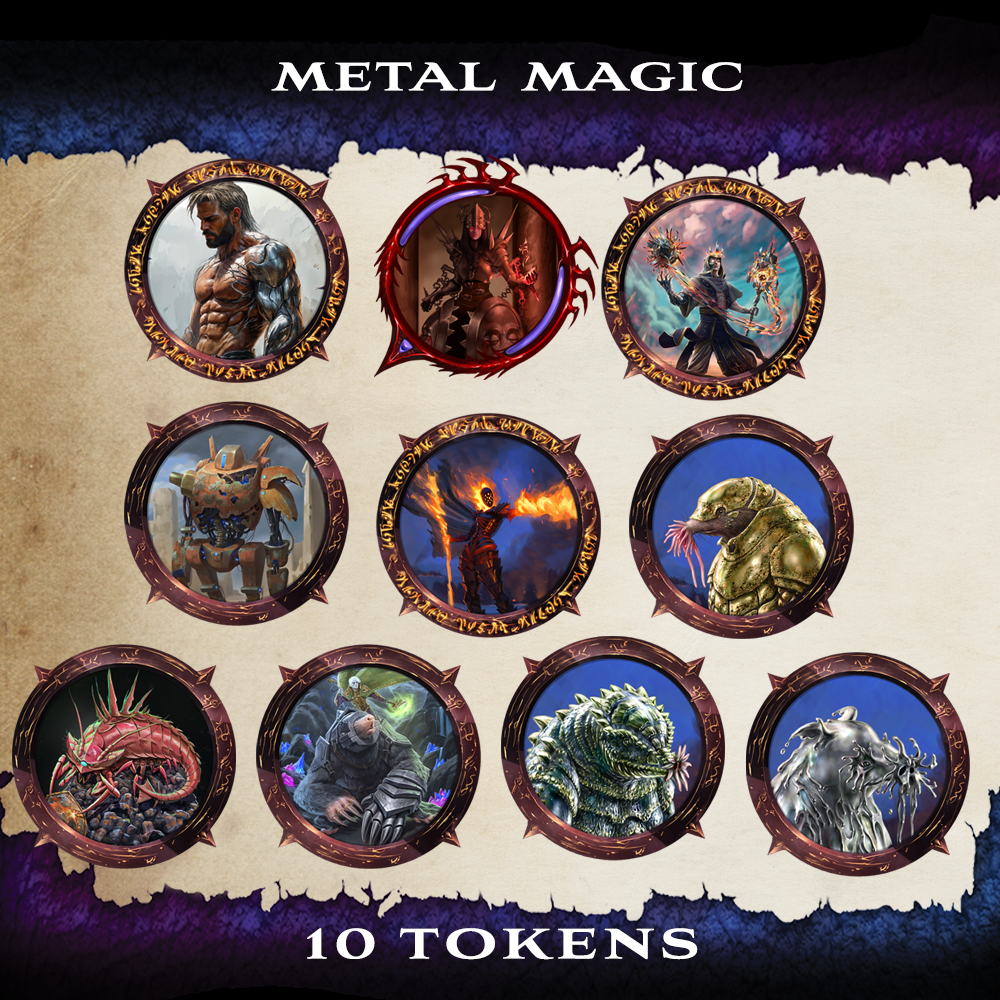 Metal Magic Token Pack