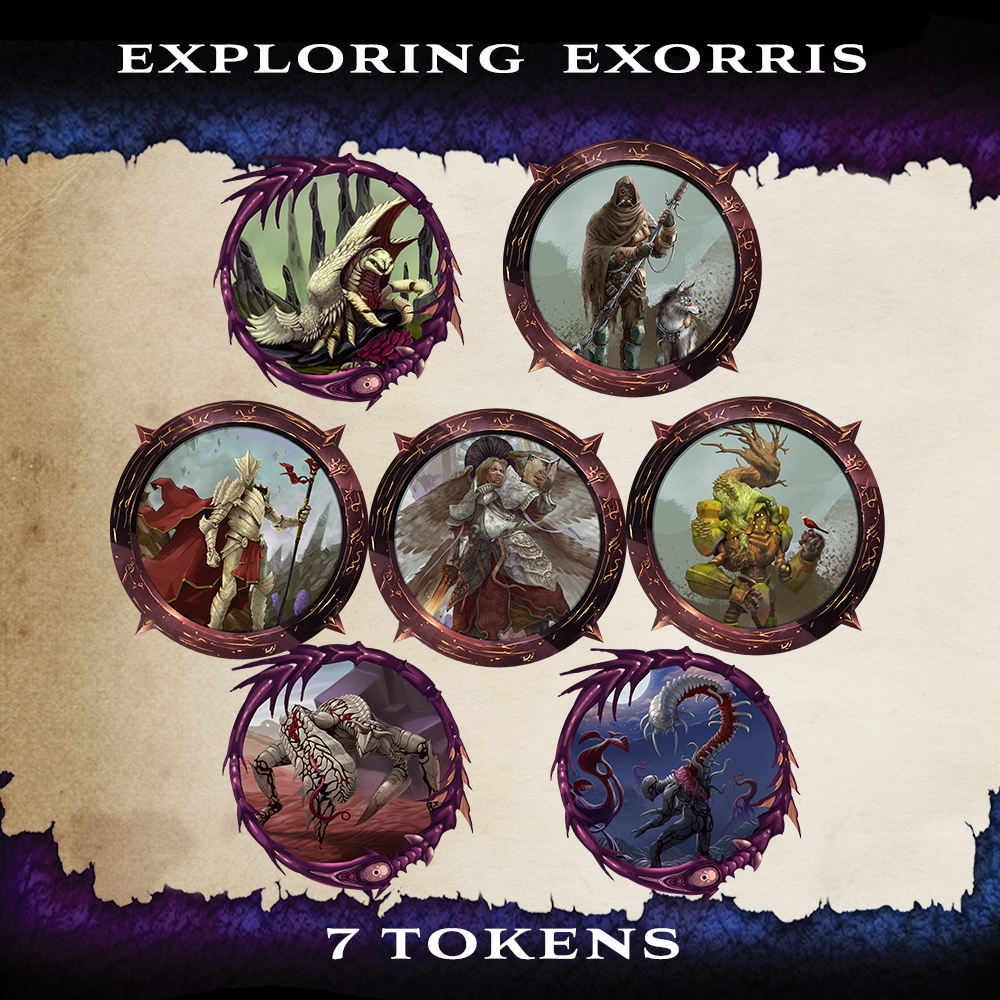 Exploring Extorris Token Pack