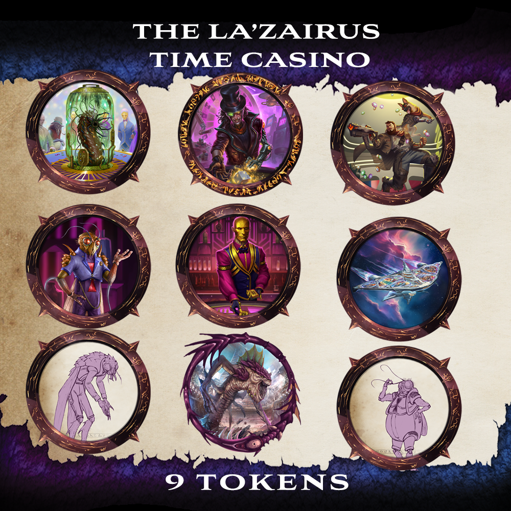 The La'Zairus Time Casino Token Pack