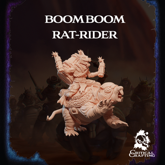 Boom Boom Rat Rider STL