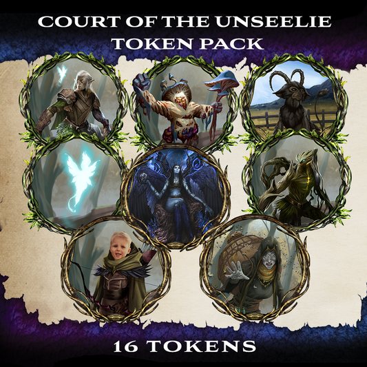 Court of the Unseelie Token Pack