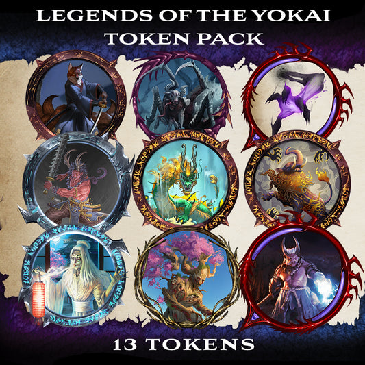 Legends of the Yokai Token Pack