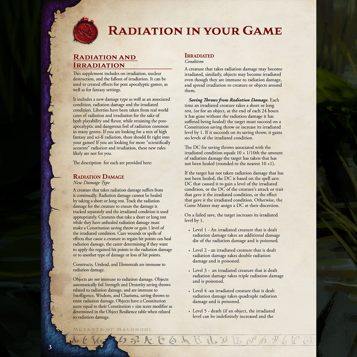 Mutants of Malghool PDF Bundle