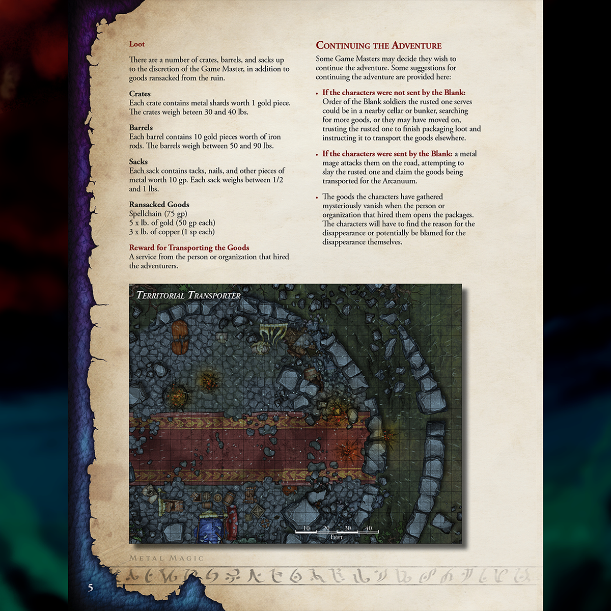 Ferromancy Metal Magic – Critical Crafting