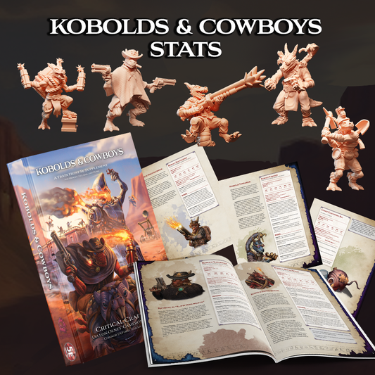 Kobolds & Cowboys Stat Bundle