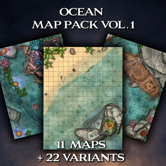 Ocean Map Pack: Vol. 1