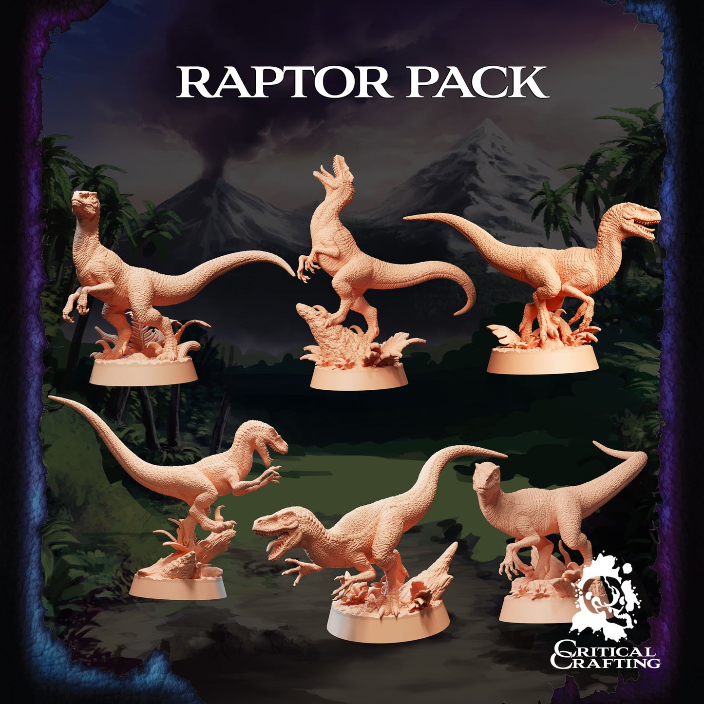 Raptor Pack STL