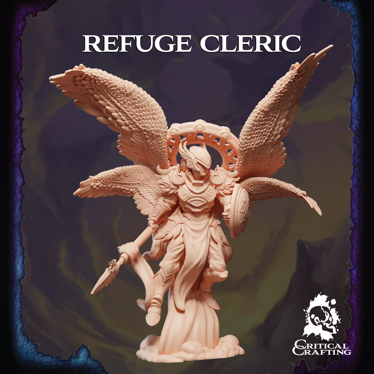 Refuge Domain Cleric - Male STL