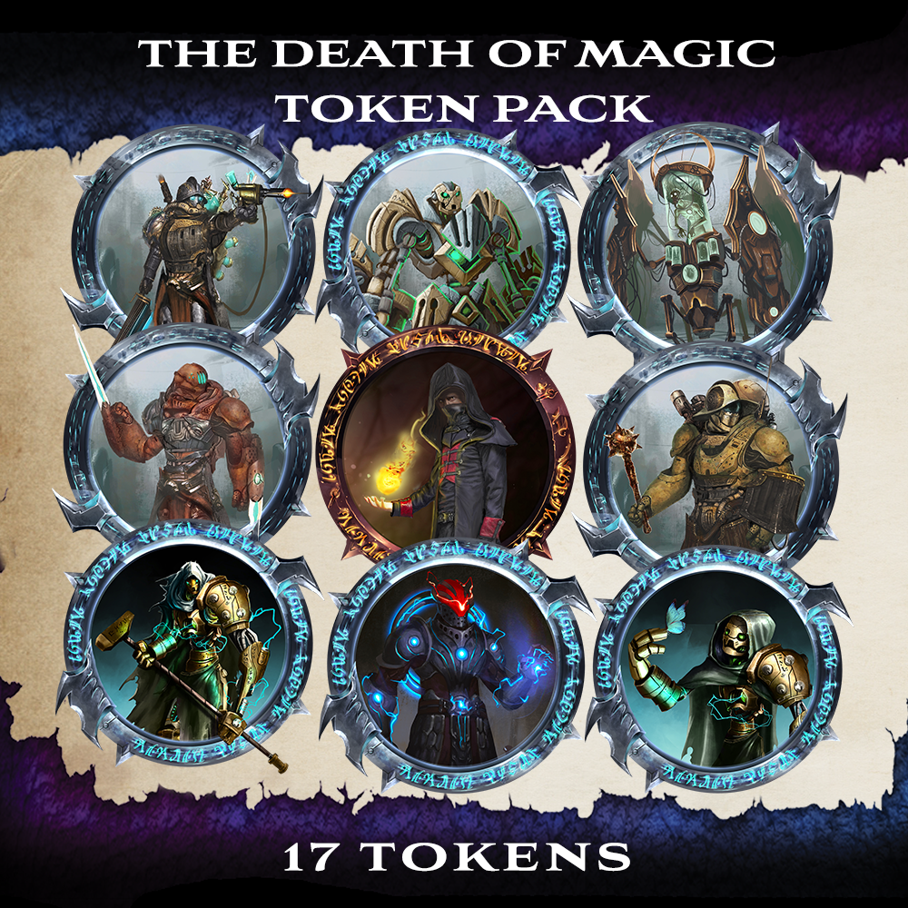 The Death of Magic Token Pack – Critical Crafting