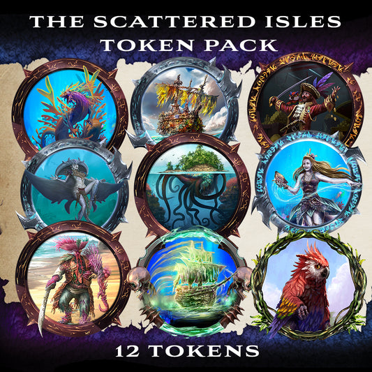 The Scattered Isles Token Pack