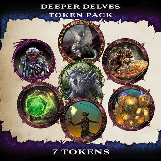 Deeper Delves Token Pack