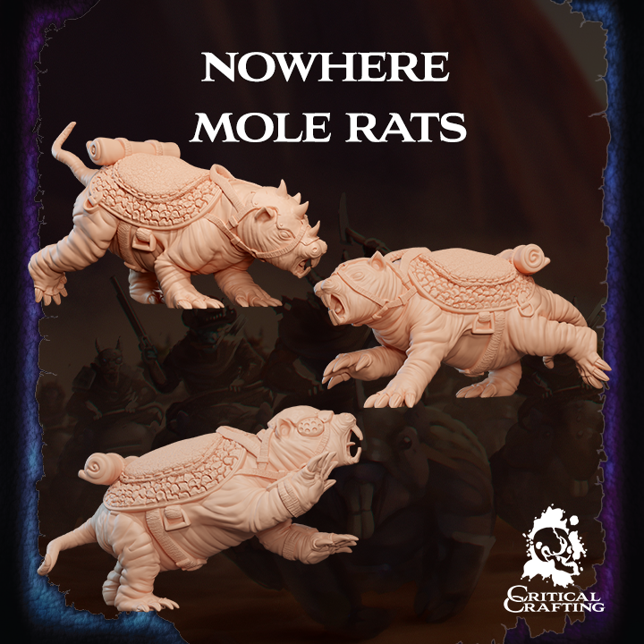 Kobold Rat-Riders STL Bundle