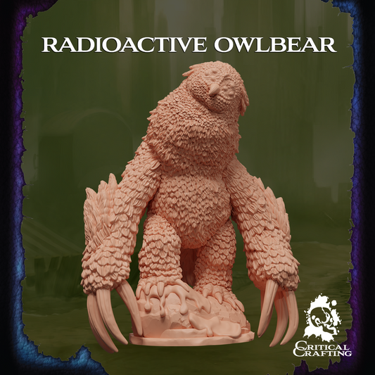 Radioactive Owlbear STL