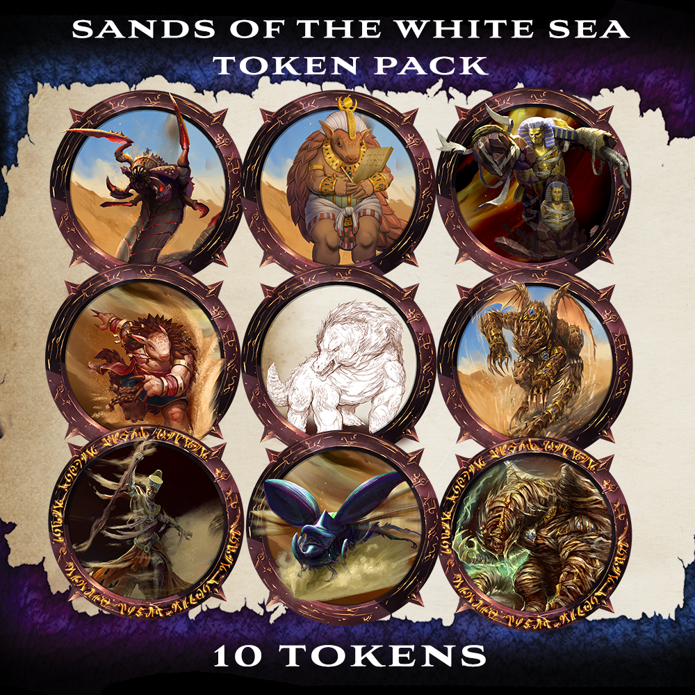 Sands of the White Sea Token Pack