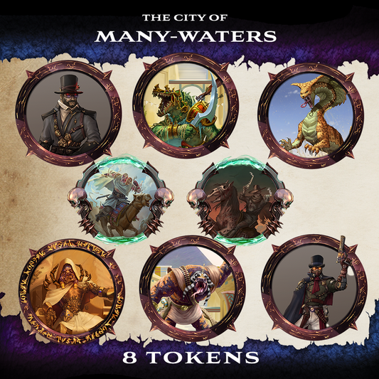 The City of Many-Waters Token Pack