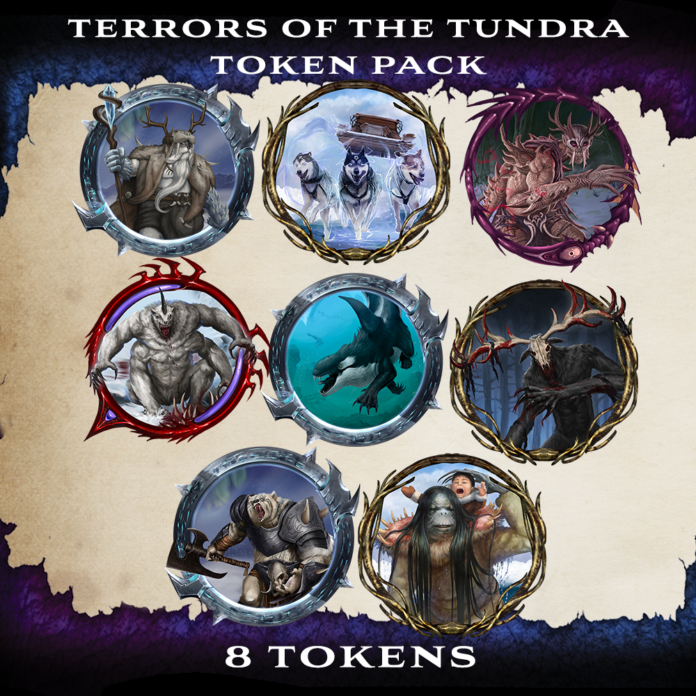 Terrors of the Tundra Token Pack β Critical Crafting