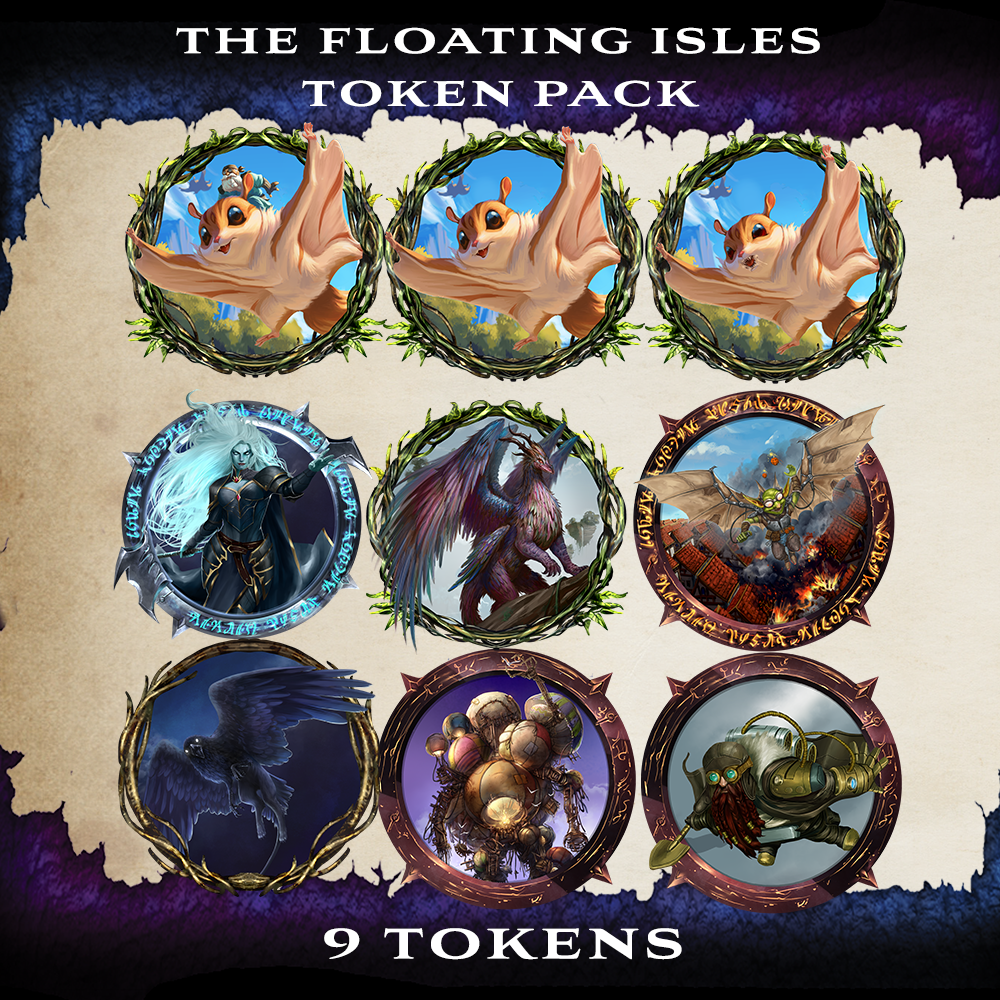 The Floating Isles Token Pack – Critical Crafting