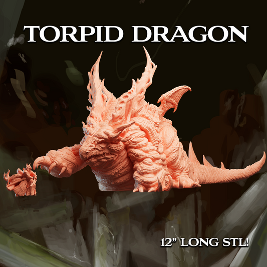 Torpid Dragon STL
